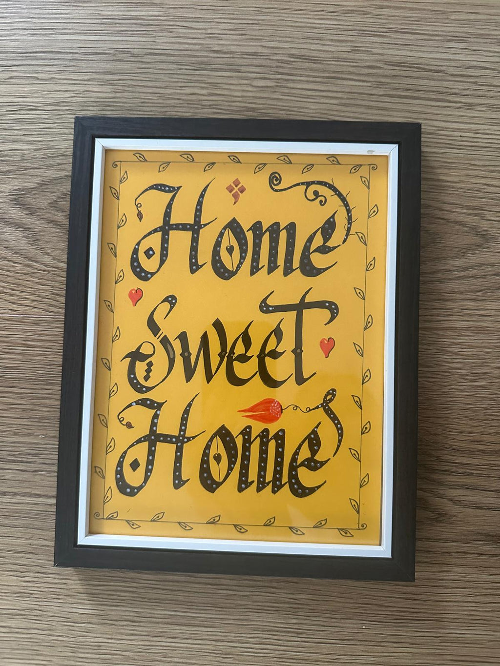 Family Quote Frame - Home Sweet Home