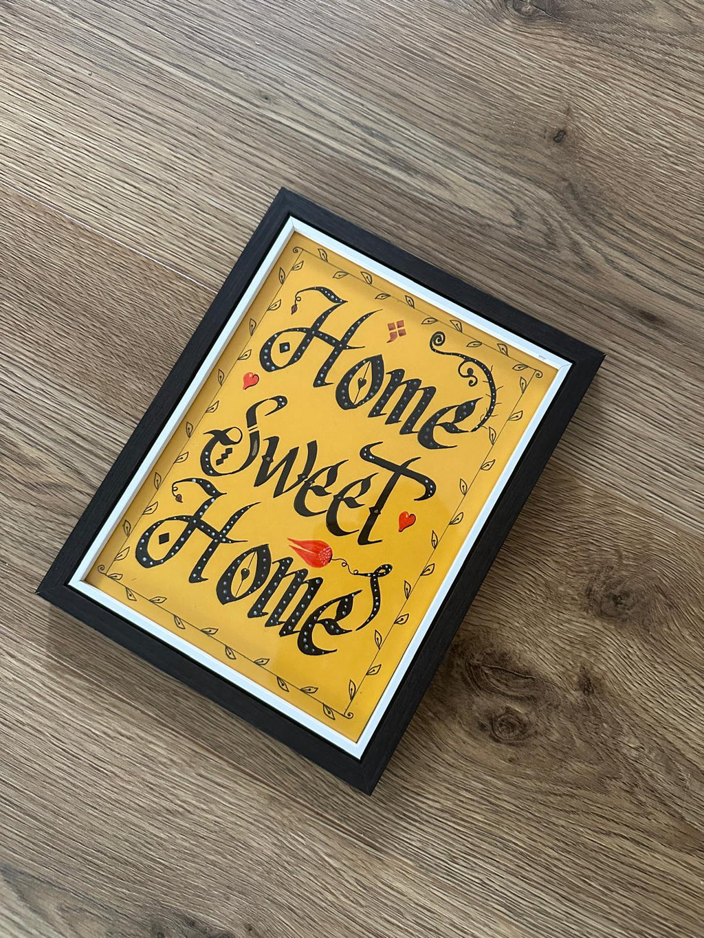 Family Quote Frame - Home Sweet Home