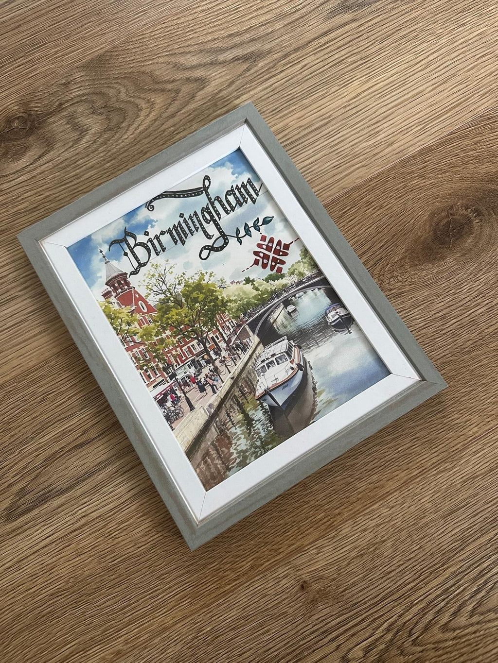 City Calligraphy Frame - Birmingham