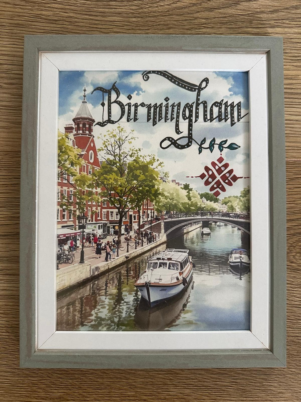 City Calligraphy Frame - Birmingham